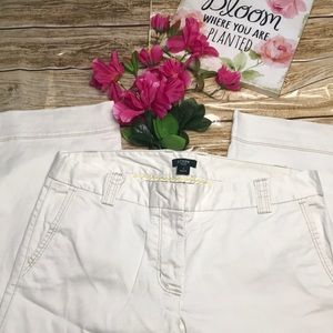 J. Crew classic city fit tan pants size 6